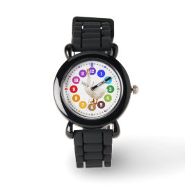 Armbanduhr als Lernuhr für Kinder - Geschenk 腕時計