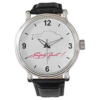 Armbanduhr mit MG Magnette Silhoutte 腕時計