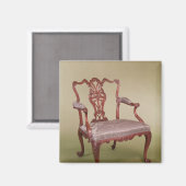 Armchair by Thomas Chippendale, c.1760 マグネット (正面/裏面)