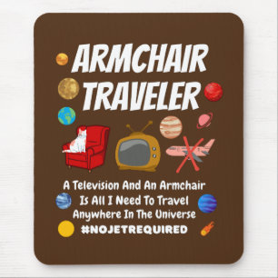 Armchair traveler マウスパッド