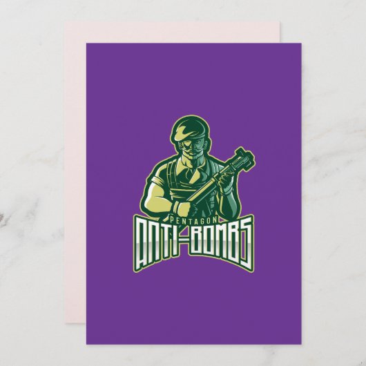 Armed Forces Pride Logo | Gaming & Equality 招待状 (正面/裏面)