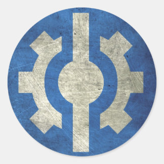 Armee des Stahls Aufkleber (20 Stück) ラウンドシール