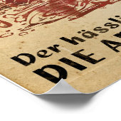 Armee des Stahls - Propaganda ポスター (角)