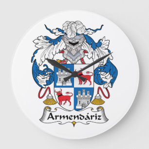 Armendarizの家紋 ラージ壁時計