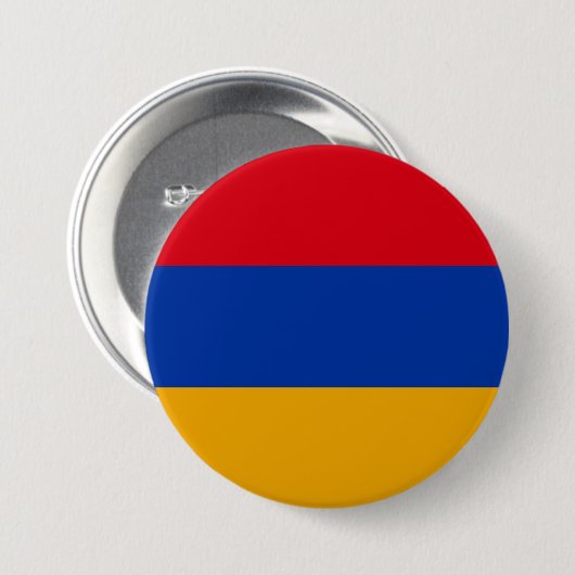 Armenia Flag 缶バッジ (正面&裏面)