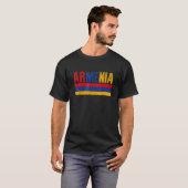 Armenia Flag Armenian Mens Womens Kids 1 Tシャツ (正面フル)