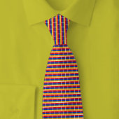 Armenia Flag Brick Pattern ネクタイ