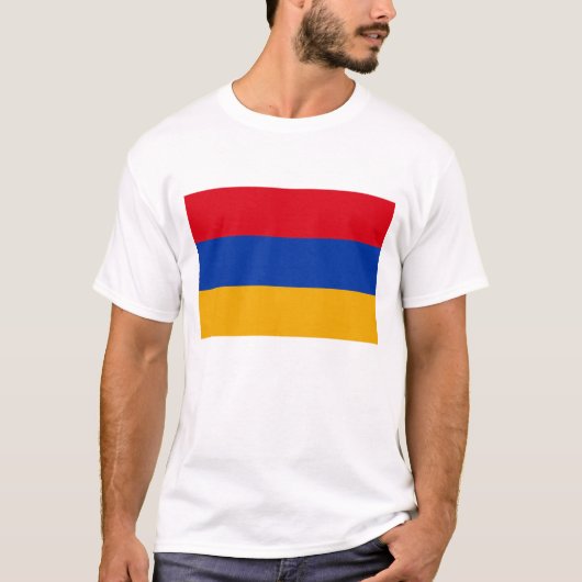 Armenia Flag T-Shirt, Patriotic T-Shirts, Tシャツ (正面)