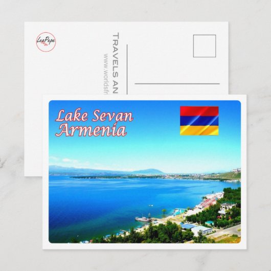 Armenia - Gegharkunik - Lake Sevan - ポストカード (正面/裏面)