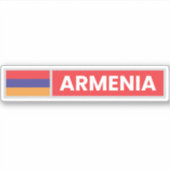 Armenia National Flag シール (正面)