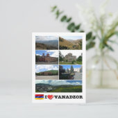 Armenia - Vanadzor - I Love - ポストカード (スタンド正面)