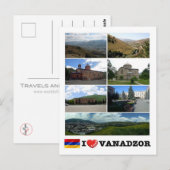 Armenia - Vanadzor - I Love - ポストカード (正面/裏面)