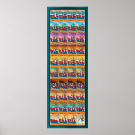 Armenian Alphabet Seasons ポスター