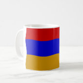 Armenian flag コーヒーマグカップ (正面左)