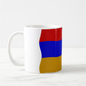 Armenian flag コーヒーマグカップ (左)
