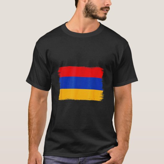 Armenian Flag Armenia Tシャツ (正面)