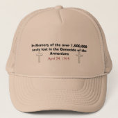 Armenian Genocide Hat キャップ (正面)