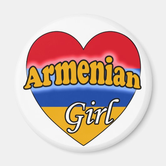 Armenian Girl マグネット (正面)