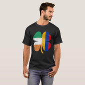 Armenian Irish Shamrock Armenia Ireland St Patrick Tシャツ (正面フル)