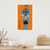 Armenian Man - Matchbox Print - Aesthetic Wall Art ポスター (キッチン)