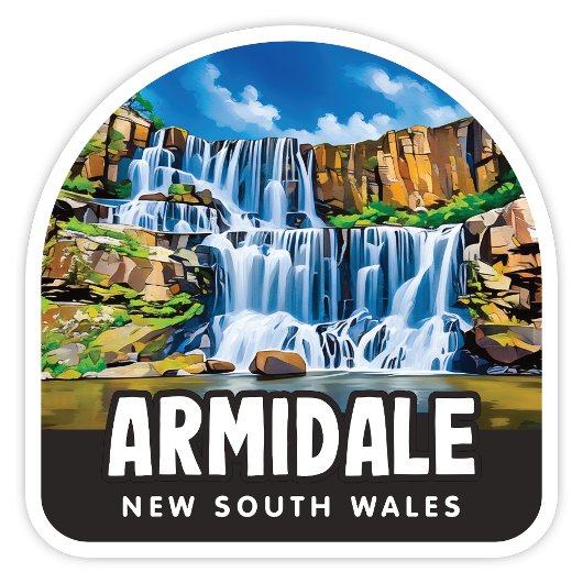 Armidale, NSWオーストラリア・ステッカー シール
