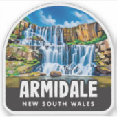 Armidale, NSWオーストラリア・ステッカー シール (正面)