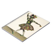 「Armide」、「精神」およびseveの鬼のための衣裳 ノートブック (左側)