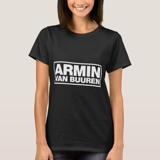 armin van buuren shirt house trance edm dj tシャツ (正面)