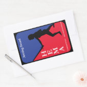 Arming sword HEMA decal 長方形シール (封筒)