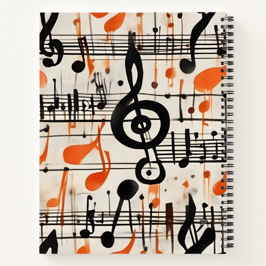 Armonía Clásica ノートブック (裏面)