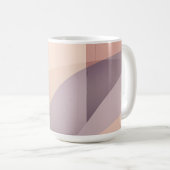Armonía etérea Resumen Arte Color Pastel moderno コーヒーマグカップ (正面右)