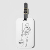 Armor Divaの個人設定 ラゲッジタグ (正面縦)