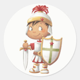 Armor of Godステッカー – Boy ラウンドシール