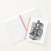 Armor Up Collegeラインノートブック ノートブック (内部)