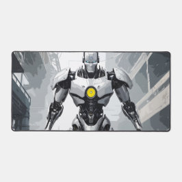 Armored Cyborg Graphic Novel Mecha Gamer デスクマット