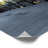 Armored trucks sit on the pier at Morehead City ポスター (角)