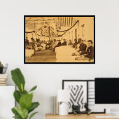 Armory Square Hospital DC 1864負傷者 ポスター (ホームオフィス)