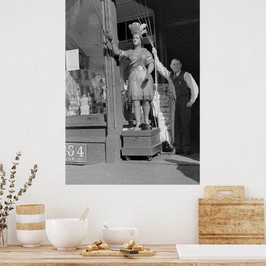 Armpit Check、1930s ポスター (キッチン)