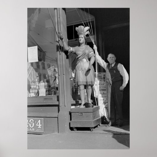 Armpit Check、1930s ポスター (正面)