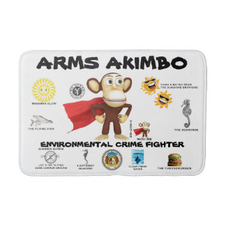 ARMSAKIMBO 2人の子供 バスマット