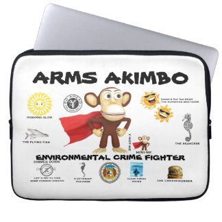 ARMSAKIMBO 2人の子供 ラップトップスリーブ