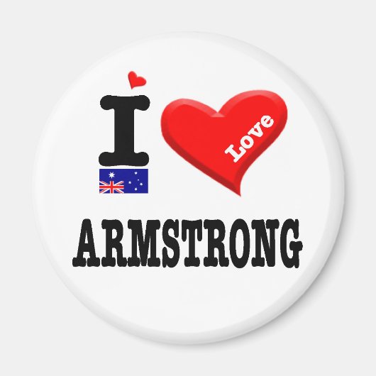 ARMSTRONG - I Love マグネット (正面)