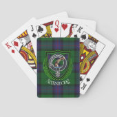Armstrong Scottish Clan Tartan and Crest トランプ (裏面)