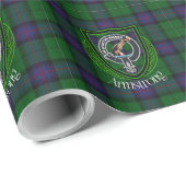 Armstrong Scottish Clan Tartan & Crest ラッピングペーパー (ロールコーナー)