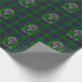 Armstrong Scottish Clan Tartan & Crest ラッピングペーパー (角)