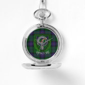 Armstrong Scottish Clan Tartan & Crest 腕時計 (正面)