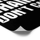 Armt Hair Don't Care - Funny Feminist Body Hair Qu ポスター (角)