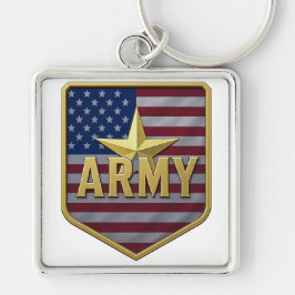 ARMYエンブレムデザイン キーホルダー