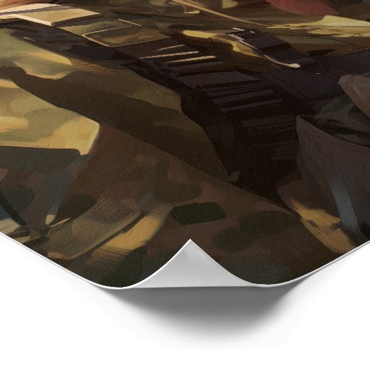 ARMY 21ポスター – 部隊への支援を見せろ! ポスター (角)