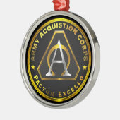 Army Acquisition Corps メタルオーナメント (左)